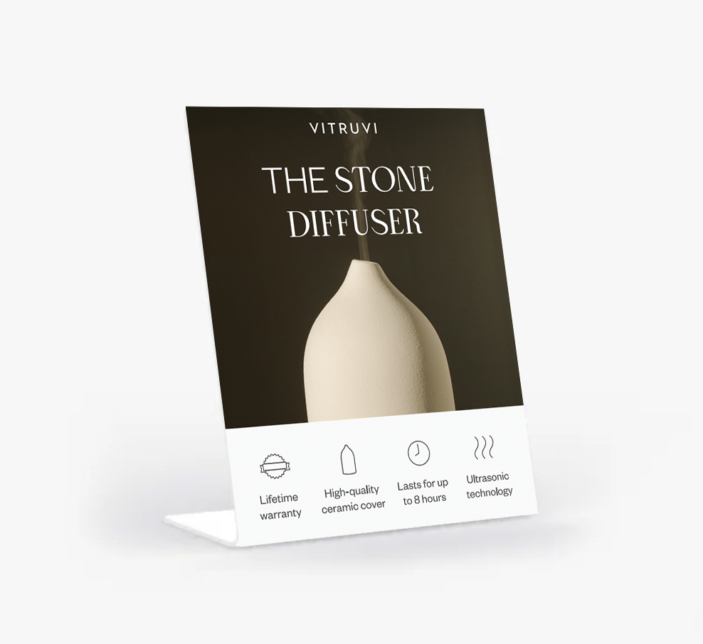 Stone Diffuser Imagery Sign