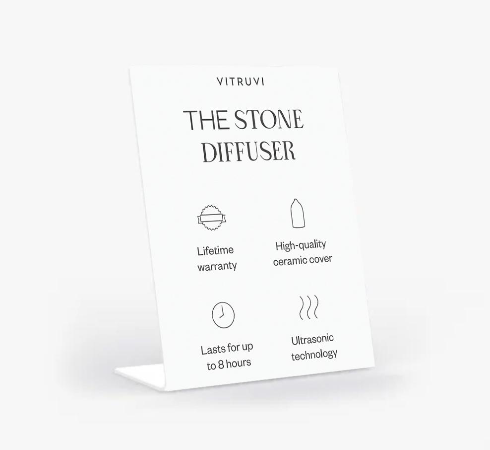 Stone Diffuser Icon Sign