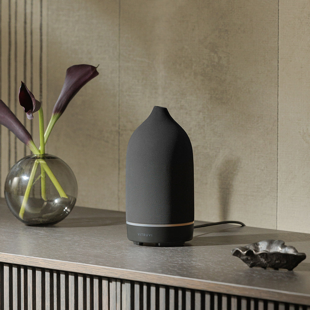 Stone Diffuser in Black